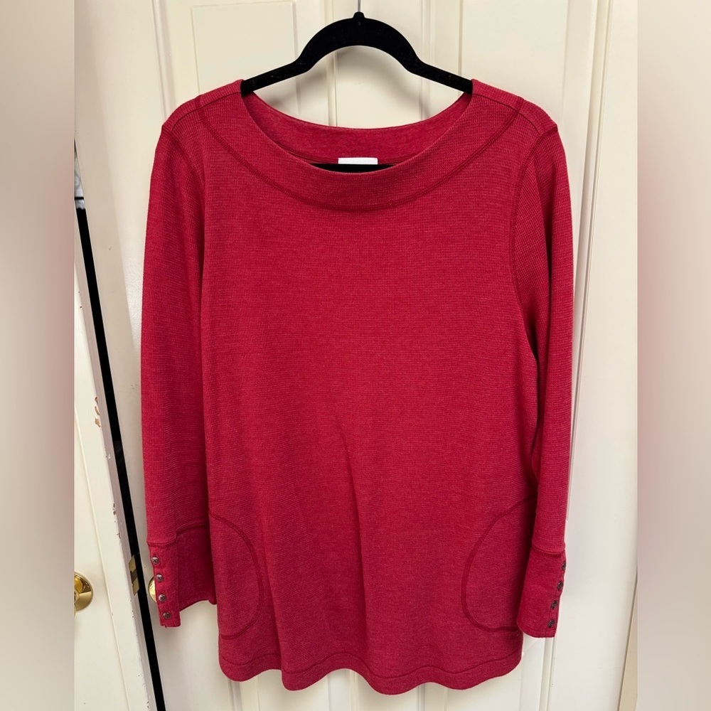 J. Jill Side Pocket Tunic Top
